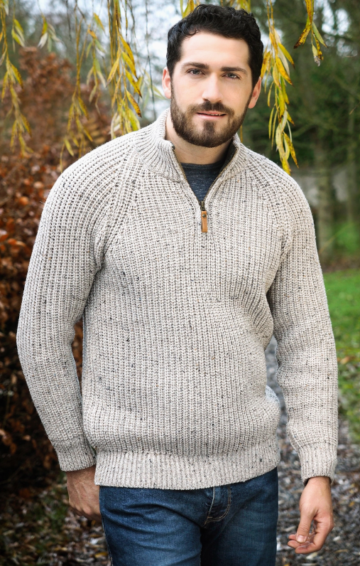 Fisherman sweater. Havregryn